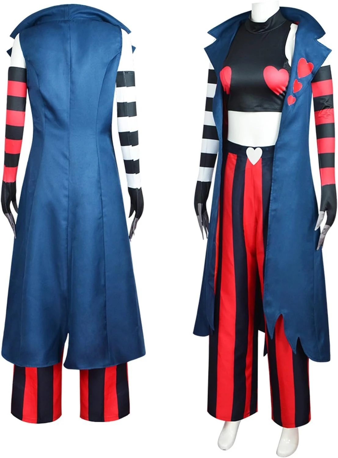 Velvette Cosplay Hazbin Costume Hotel Angel Dust Uniform Helluva Boss Outfit Halloween Jacket 2 Velvette Cosplay Hazbin Costume Hotel Angel Dust Uniform Helluva Boss Outfit Halloween Jacket - Image 2