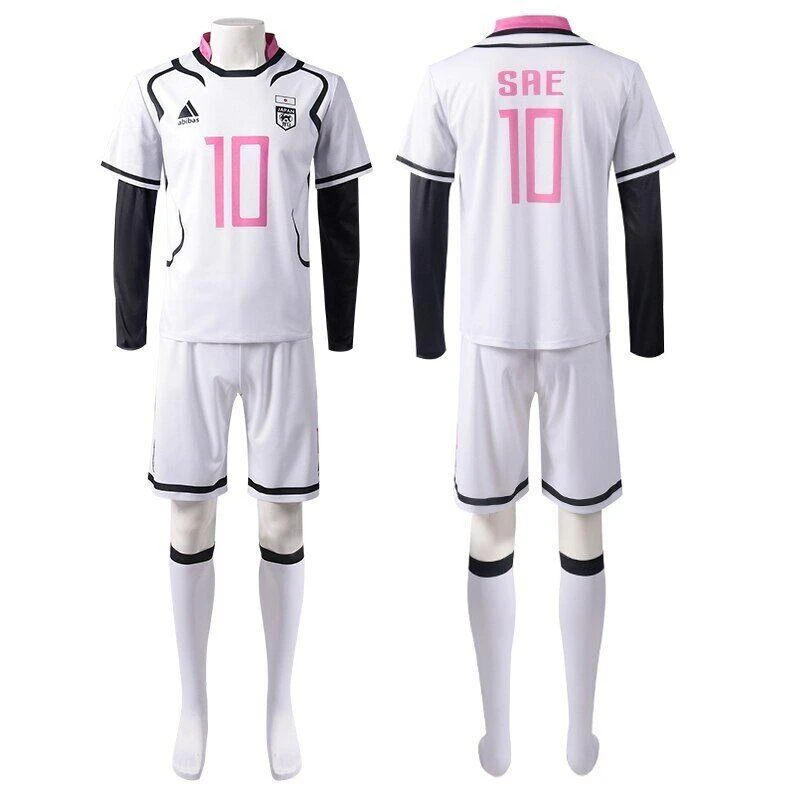 Mens Sae Itoshi Jersey Japan U-20 Football Team Uniform No.10 Sae Sportwear 2 Mens Sae Itoshi Jersey Japan U-20 Football Team Uniform No.10 Sae Sportwear - Image 2