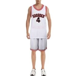 Slam Dunk Jersey Sakuragi Hanamichi #10 Uniform Shohoku Jersey White Basketball Shirt Shorts For Kids Adults -Sun Baby Sales Store jpg 712e85d2 8143 4260 b86f 9cfb69957b5d