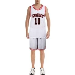 Slam Dunk Jersey Sakuragi Hanamichi #10 Uniform Shohoku Jersey White Basketball Shirt Shorts For Kids Adults -Sun Baby Sales Store jpg 7402902b a056 4410 a4b0 ecc5280cd319