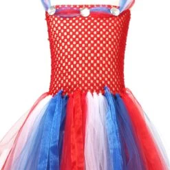 Girls July 4th Outfit Ball Gown Dress With Wing Fairy Wand Headband Full Set For Carnival -Sun Baby Sales Store jpg 784ec47d c62d 4c60 964f 20db68efc333