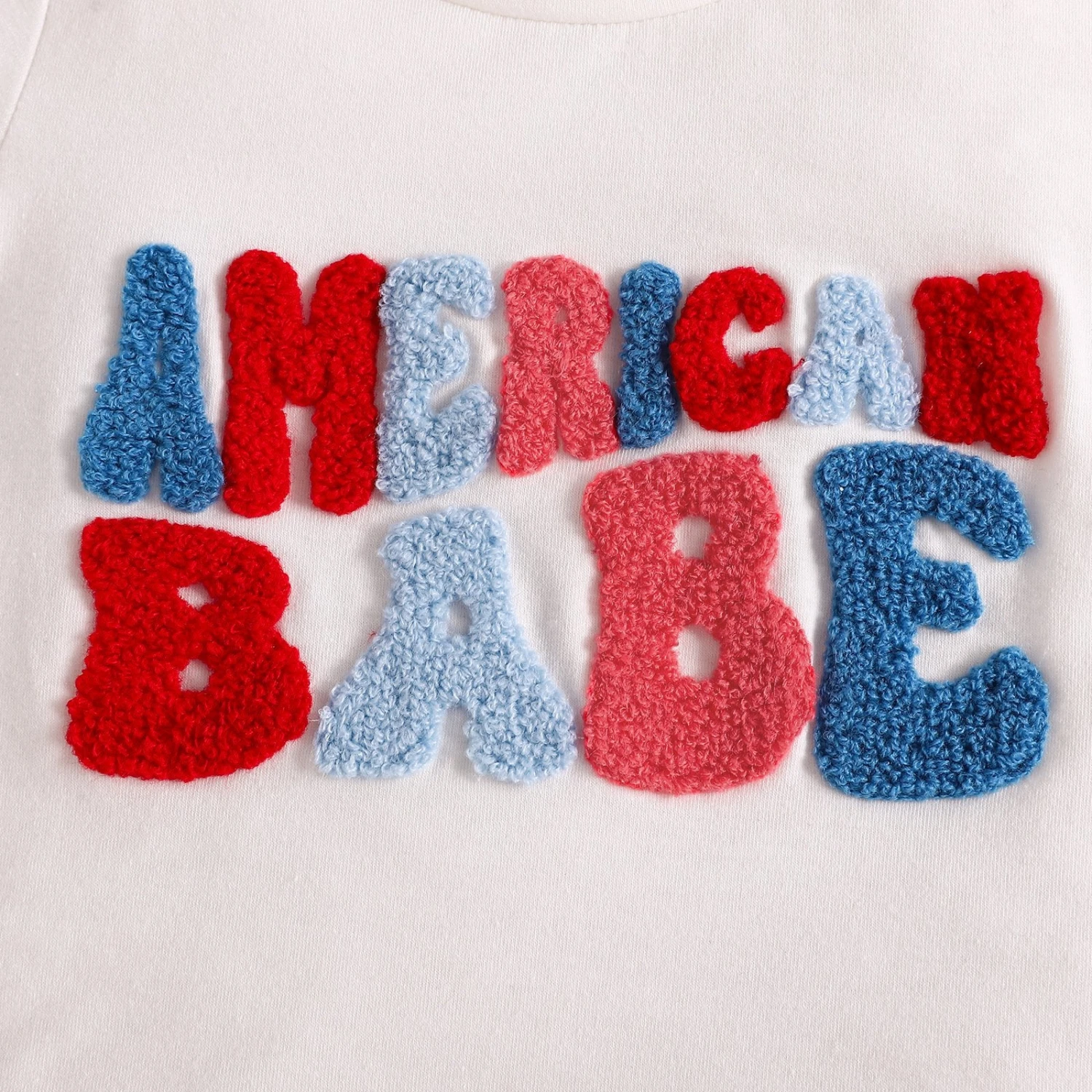 Baby Girl 4th Of July Outfit Newborn USA Independence Day T-shirt And Flared Pants Suit 5 Baby Girl 4th Of July Outfit Newborn USA Independence Day T-shirt And Flared Pants Suit - Image 5