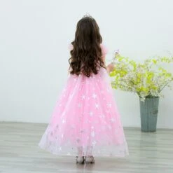 Kids Pink Elsa Dress Summer Party Dress Birthday Dress Up For Girls 3T-10 Years -Sun Baby Sales Store jpg 7cc1cb5c 9ee7 464c 8ec2 ddbd3e7fd096
