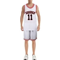 Slam Dunk Jersey Sakuragi Hanamichi #10 Uniform Shohoku Jersey White Basketball Shirt Shorts For Kids Adults -Sun Baby Sales Store jpg 7efe1ef3 ec6a 4461 bde6 c552a7bfddf1