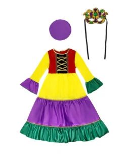 Girls Mardi Gras Outfit Party Dress Mask And Hat 3pcs Suit For Parade 11 Girls Mardi Gras Outfit Party Dress Mask And Hat 3pcs Suit For Parade -Sun Baby Sales Store jpg 81500490 d8ea 4a3c b7c4 5af53159241f