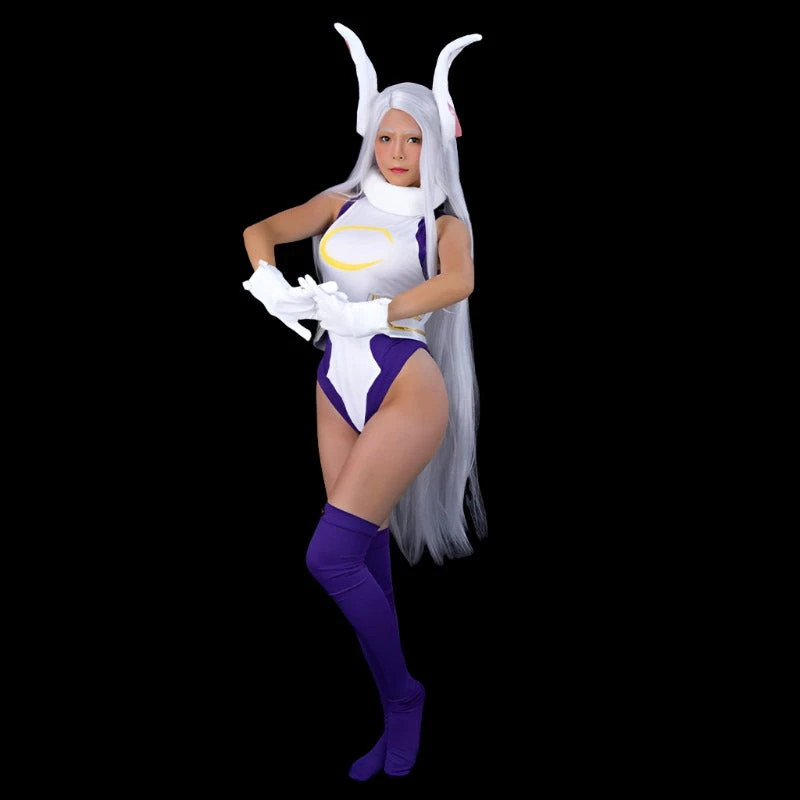 Adult Mirko Costume Rabbit Hero Cosplay Outfit Sexy Rumi Usagiyama Suit 4 Adult Mirko Costume Rabbit Hero Cosplay Outfit Sexy Rumi Usagiyama Suit - Image 4