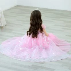 Kids Pink Elsa Dress Summer Party Dress Birthday Dress Up For Girls 3T-10 Years -Sun Baby Sales Store jpg 94797bad 6d93 4c46 8eb9 0b4c1e67808e