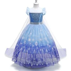 Elsa Costume Princess Dress Girls Light Up Dress Snowflake Trailing Party Dress Birthday Dres 18 Elsa Costume Princess Dress Girls Light Up Dress Snowflake Trailing Party Dress Birthday Dres -Sun Baby Sales Store jpg 950a77ae 3b2a 46d0 8111 5034653de35b