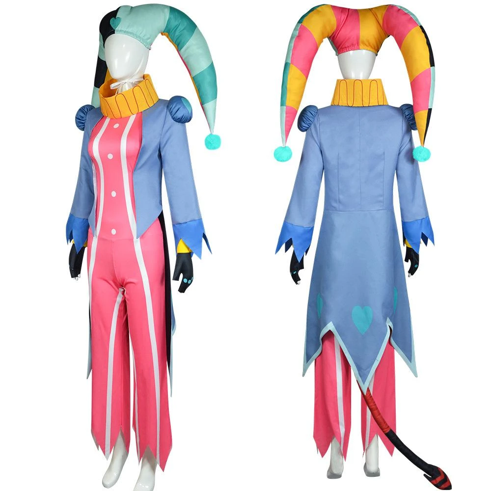 Fizzarolli Cosplay Costume Fancy Fizz Dress Up Jumpsuit With Hat And Coat 2 Fizzarolli Cosplay Costume Fancy Fizz Dress Up Jumpsuit With Hat And Coat - Image 2