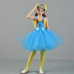 Sun Baby Sales Store 37 Girls Dress Halloween Cosplay Costume And Goggles Kids Birthday Party Outfit