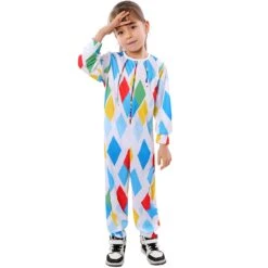 Kids Mardi Gras Outfit Harlequin Costume With Colorful Wig And Nose For Parade Party 9 Kids Mardi Gras Outfit Harlequin Costume With Colorful Wig And Nose For Parade Party -Sun Baby Sales Store jpg b76d0c79 3644 4136 860c 2ddc72be046b