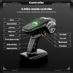 30KM/H Remote Control Boat 2.4G Fast Racing Boat Waterproof With LED Light 33 30KM/H Remote Control Boat 2.4G Fast Racing Boat Waterproof With LED Light -Sun Baby Sales Store jpg c15af110 982f 413d ad44 ba3e3aaec401