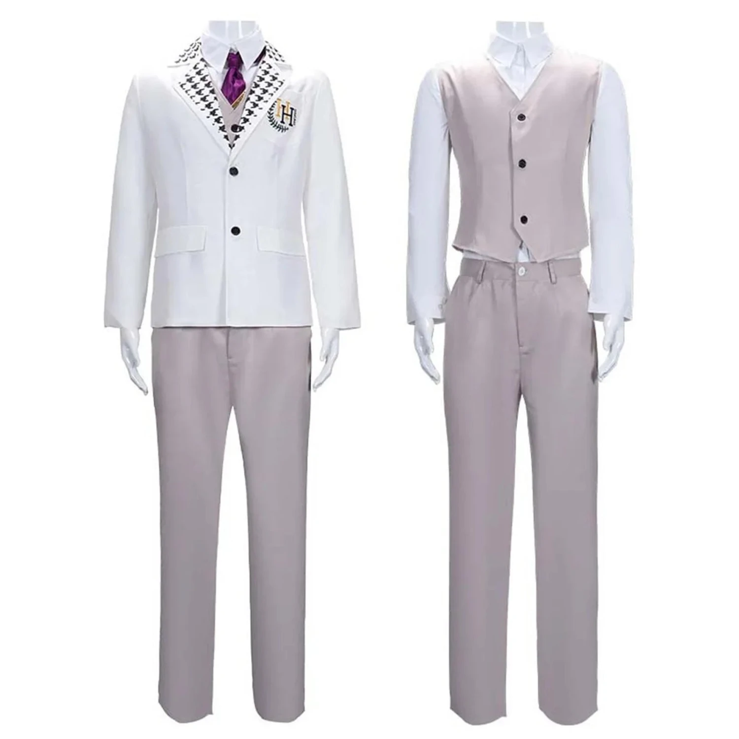 Reo Mikage School Uniform Halloween Cosplay Costume Adult Men Women White Suit 2 Reo Mikage School Uniform Halloween Cosplay Costume Adult Men Women White Suit - Image 2