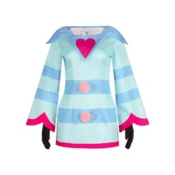 Lady Fizzarolli Costume Fizz Blue Dress With Gloves And Stockings Party Cosplay Halloween Costume