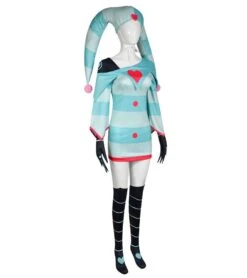 Fizzarolli Costume Women Fizzarolli Clown Cosplay Dress With Hat And Stockings Halloween Costume -Sun Baby Sales Store jpg e0bd5853 99c3 4733 ada3 4feb66fb485d