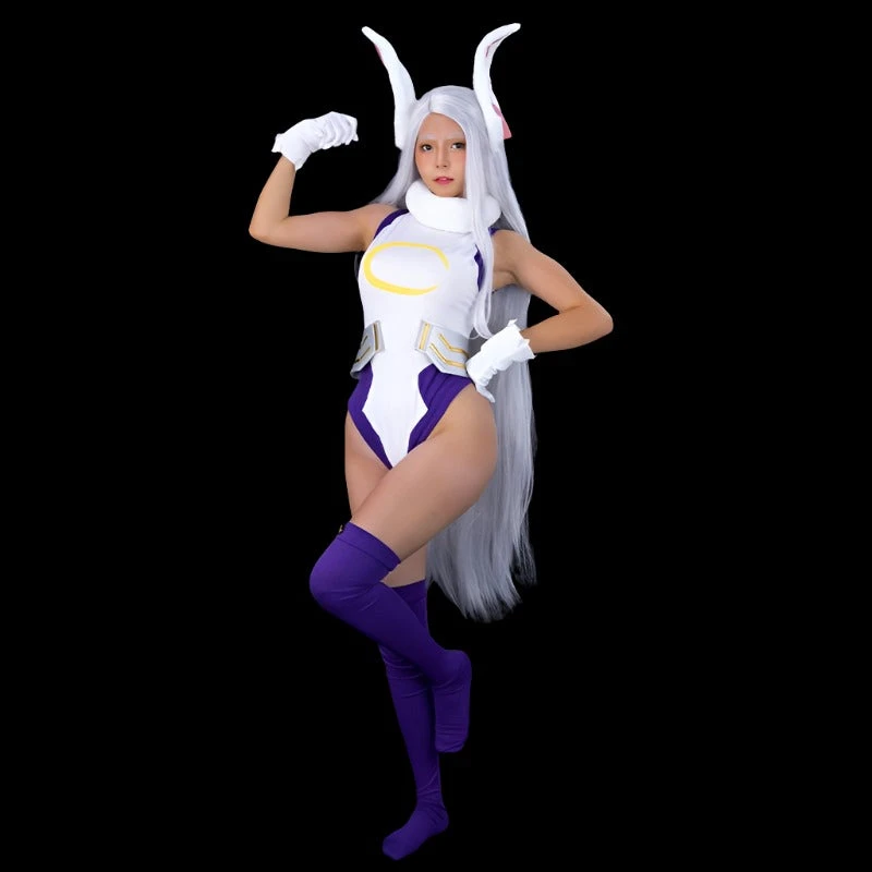 Adult Mirko Costume Rabbit Hero Cosplay Outfit Sexy Rumi Usagiyama Suit 3 Adult Mirko Costume Rabbit Hero Cosplay Outfit Sexy Rumi Usagiyama Suit - Image 3