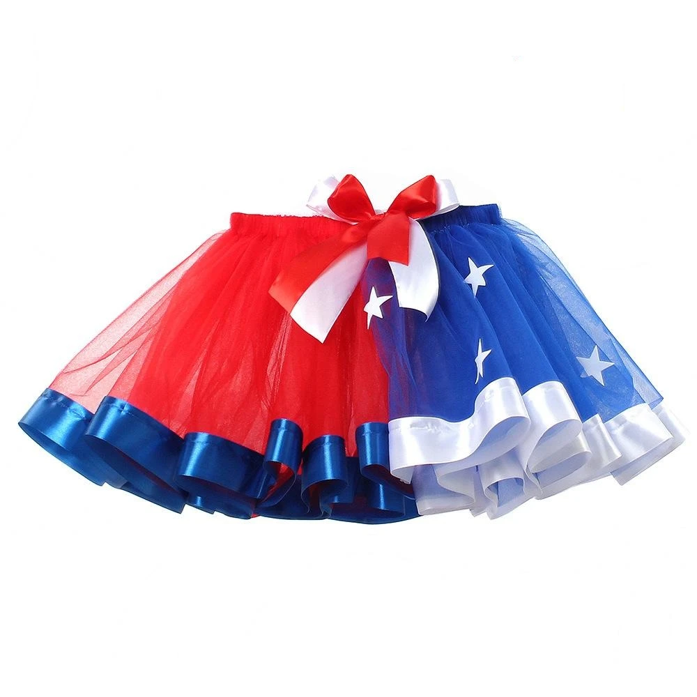 Girls Patriotic Tutu Dress With Wing And Fairy Wand 4th Of July Outfit Cute US Flag Clothes 6 Girls Patriotic Tutu Dress With Wing And Fairy Wand 4th Of July Outfit Cute US Flag Clothes - Image 6