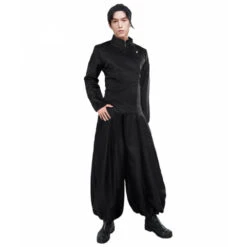 Adult Geto Suguru Costume JJK Black Kimono Pants And Cassock Full Set For Cosplay Party -Sun Baby Sales Store jujutsu kaisen cosplay costume 22