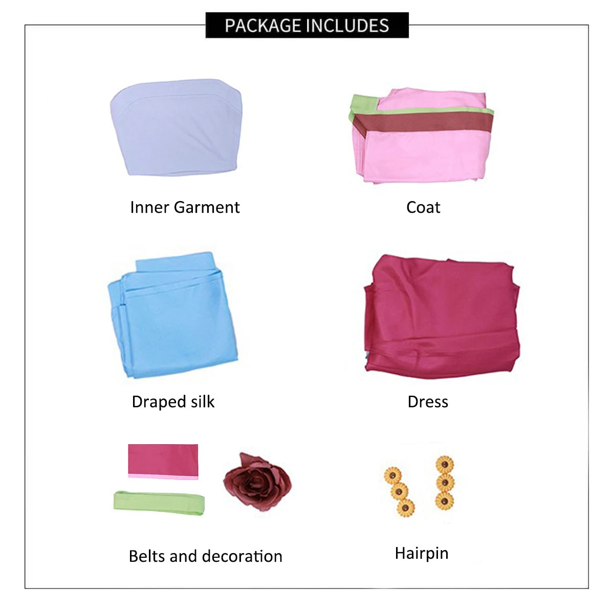 Adult Maomao Cosplay Costume The Apothecary Diaries Pink Dress Party Outfit 7 Adult Maomao Cosplay Costume The Apothecary Diaries Pink Dress Party Outfit - Image 7