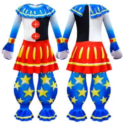 Kids Sundrop And Moondrop Costume FNAF Jumpsuit And Helmet Set For Halloween Cosplay 17 Kids Sundrop And Moondrop Costume FNAF Jumpsuit And Helmet Set For Halloween Cosplay -Sun Baby Sales Store kids FNAF moondrop cosplay costume 3