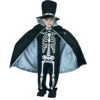 Boys Girls Halloween Scary Skeleton Suit Kids Skull Role Play Costume Corpse Bride Fancy Dress