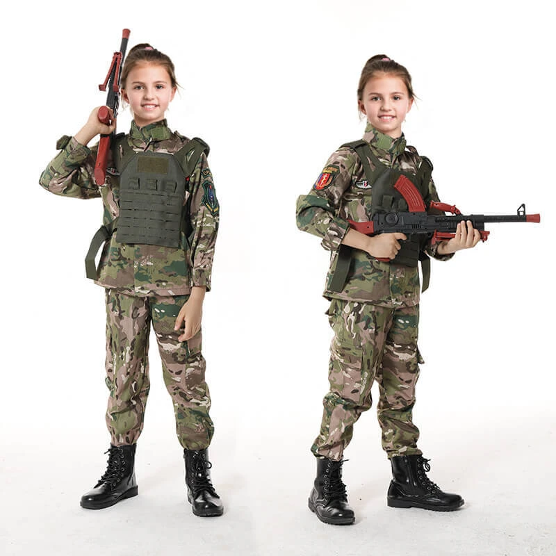 Boys Girls Pretend Play Costumes Police Doctor Nurse Chef Cosplay Costume Role Play Dress-Up Set 4 Boys Girls Pretend Play Costumes Police Doctor Nurse Chef Cosplay Costume Role Play Dress-Up Set - Image 4