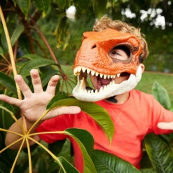 Kids Adult Dinosaur 3D Mask Breathable Latex Full Head Mask For Halloween Party Cosplay 16 Kids Adult Dinosaur 3D Mask Breathable Latex Full Head Mask For Halloween Party Cosplay -Sun Baby Sales Store kids adult dinosaur 3d mask for halloween 6