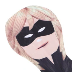 Kids Black Cat Costume Boys Girls Jumpsuit Helmet One-Piece Outfit For Halloween Party 10 Kids Black Cat Costume Boys Girls Jumpsuit Helmet One-Piece Outfit For Halloween Party -Sun Baby Sales Store kids black cat costume 2