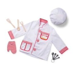 Boys Girls Pretend Play Costumes Police Doctor Nurse Chef Cosplay Costume Role Play Dress-Up Set 28 Boys Girls Pretend Play Costumes Police Doctor Nurse Chef Cosplay Costume Role Play Dress-Up Set -Sun Baby Sales Store kids chef cosplay costume 2