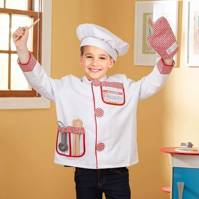 Boys Girls Pretend Play Costumes Police Doctor Nurse Chef Cosplay Costume Role Play Dress-Up Set 8 Boys Girls Pretend Play Costumes Police Doctor Nurse Chef Cosplay Costume Role Play Dress-Up Set - Image 8