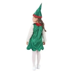 Kids Christmas Tree Costume Green Xmas Dress Hat And White Pantyhose For Girls -Sun Baby Sales Store kids christmas tree costume 3
