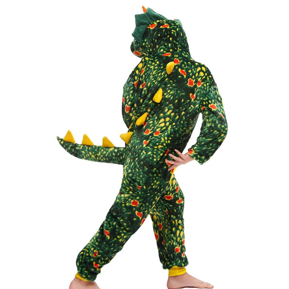Family Matching Dinosaur Costume Triceratops Hooded Outfit Furry Dinosaur Onesie For Adults Kids 7 Family Matching Dinosaur Costume Triceratops Hooded Outfit Furry Dinosaur Onesie For Adults Kids - Image 7