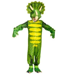 Kids Triceratops Costume Jurassic Tyrannosaurus Rex Dress Fancy Dinosaur Outfit For Halloween Party -Sun Baby Sales Store kids dinosaur costume for Halloween 3