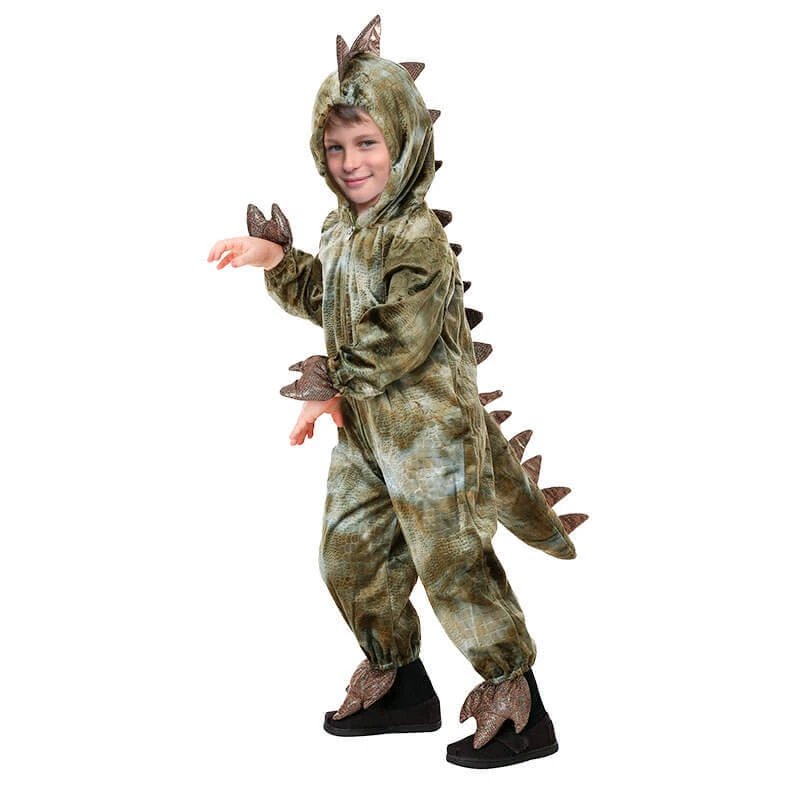 Kids Dinosaur Costume Halloween Monster Cosplay Dress Up For Boys Girls 1 Kids Dinosaur Costume Halloween Monster Cosplay Dress Up For Boys Girls