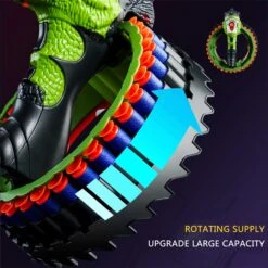 Kids Dinosaur Dart Shooting Toy With Soft Bullets High Capacity Electric Blasting Toy Gun 14 Kids Dinosaur Dart Shooting Toy With Soft Bullets High Capacity Electric Blasting Toy Gun -Sun Baby Sales Store kids dinosaur gun 6