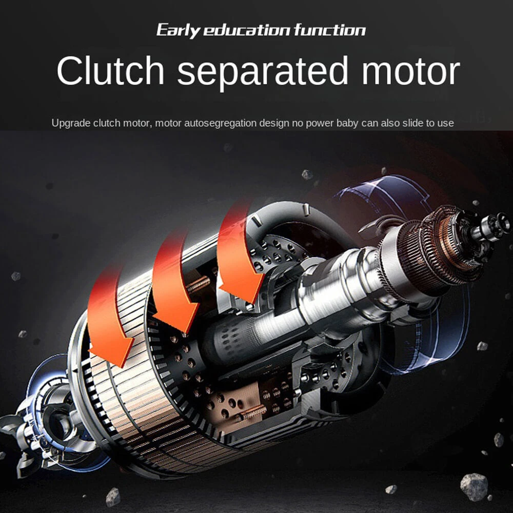 Kids Electric Ride-on Excavator Boys Gilrs Outdoor Digger Truck With Helmet, Power Digger And Light 9 Kids Electric Ride-on Excavator Boys Gilrs Outdoor Digger Truck With Helmet, Power Digger And Light - Image 9