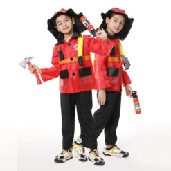 Boys Girls Pretend Play Costumes Police Doctor Nurse Chef Cosplay Costume Role Play Dress-Up Set 39 Boys Girls Pretend Play Costumes Police Doctor Nurse Chef Cosplay Costume Role Play Dress-Up Set -Sun Baby Sales Store kids firman cosplay costume 1
