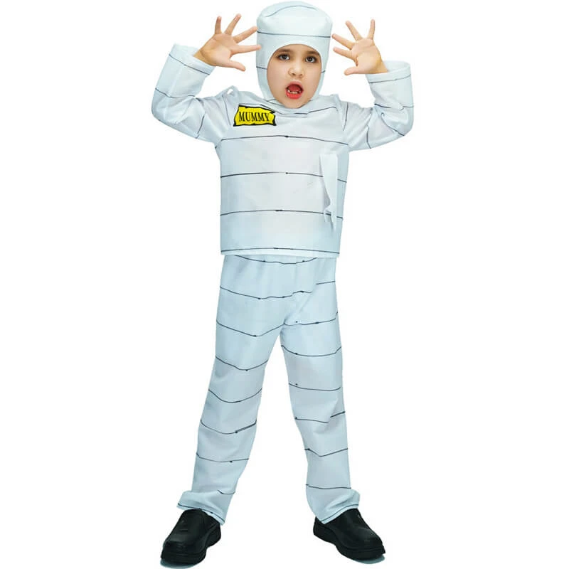 Children Halloween Cosplay Costume Under Wraps Boys Girls Ghost Horror Outfit For Halloween Party 5 Children Halloween Cosplay Costume Under Wraps Boys Girls Ghost Horror Outfit For Halloween Party - Image 5