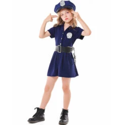 Boys Girls Pretend Play Costumes Police Doctor Nurse Chef Cosplay Costume Role Play Dress-Up Set 35 Boys Girls Pretend Play Costumes Police Doctor Nurse Chef Cosplay Costume Role Play Dress-Up Set -Sun Baby Sales Store kids policeman cosplay costume 5