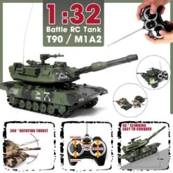 Kids RC Battle Tank 10.5'' Remote Control Tanks All Terrains Crawler 21 Kids RC Battle Tank 10.5'' Remote Control Tanks All Terrains Crawler -Sun Baby Sales Store kids rc battle tank 5