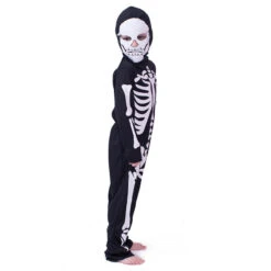 Kids Scary Skeleton Costume Halloween Jumpsuit And Mask Skull Outfit For Girls Boys 12 Kids Scary Skeleton Costume Halloween Jumpsuit And Mask Skull Outfit For Girls Boys -Sun Baby Sales Store kids skeleton costume 1