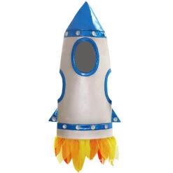 Kids 3D Rocket Outfit 3pcs Space Ship Suit Astronaut Costume Boys Girls Halloween Cosplay Costume -Sun Baby Sales Store kids space suit 3