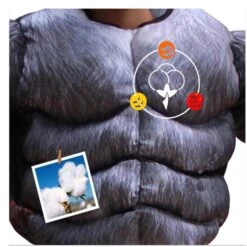 Child Muscle Wolf Suits Werewolf Costume With Mask For Boys Kids Halloween Monster Dress Up 11 Child Muscle Wolf Suits Werewolf Costume With Mask For Boys Kids Halloween Monster Dress Up -Sun Baby Sales Store kids werewolf cosplay costume 2