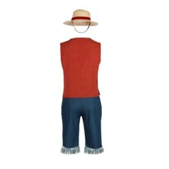 Straw Hats Pirates Cosplay Outfit Live Action Loofie Clothes For Halloween Carnival 12 Straw Hats Pirates Cosplay Outfit Live Action Loofie Clothes For Halloween Carnival -Sun Baby Sales Store luffy cosplay costume 2