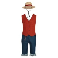Straw Hats Pirates Cosplay Outfit Live Action Loofie Clothes For Halloween Carnival 10 Straw Hats Pirates Cosplay Outfit Live Action Loofie Clothes For Halloween Carnival -Sun Baby Sales Store luffy cosplay costume 7