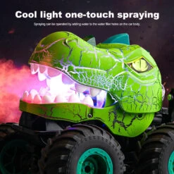 2.4G Dinosaur RC Car 360° Stunt Spray Car Monster Climbing Truck Electric Remote Control Toy Cool Light -Sun Baby Sales Store main 02 3f5c13d1 b26f 406f 8a19 7a25d8de8288