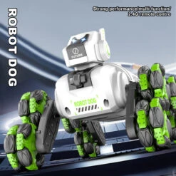 Kids RC Robot 2.4G Electric Robot Dog Eight-wheel Stunt Car Dual Control Spray Car Toys 11 Kids RC Robot 2.4G Electric Robot Dog Eight-wheel Stunt Car Dual Control Spray Car Toys -Sun Baby Sales Store main 02 53fa606e 3643 47aa 915f d03342b5f9b4