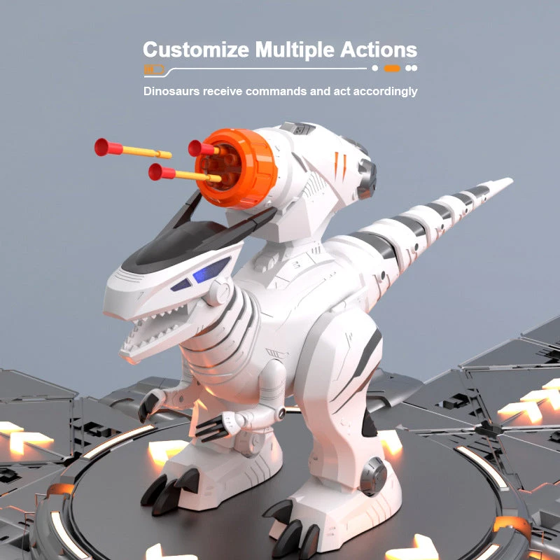Remote Control Dinosaur Intelligent Programming T-Rex Launch Soft Bullet Interactive Toys 4 Remote Control Dinosaur Intelligent Programming T-Rex Launch Soft Bullet Interactive Toys - Image 4