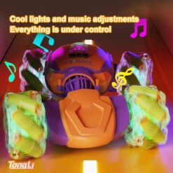 2.4G Remote Control Stunt Car 360° Twisting Car Dual Control With Cool Light 8 2.4G Remote Control Stunt Car 360° Twisting Car Dual Control With Cool Light -Sun Baby Sales Store main 02 fba5ecaf ab17 469d b927 3271b5afa149