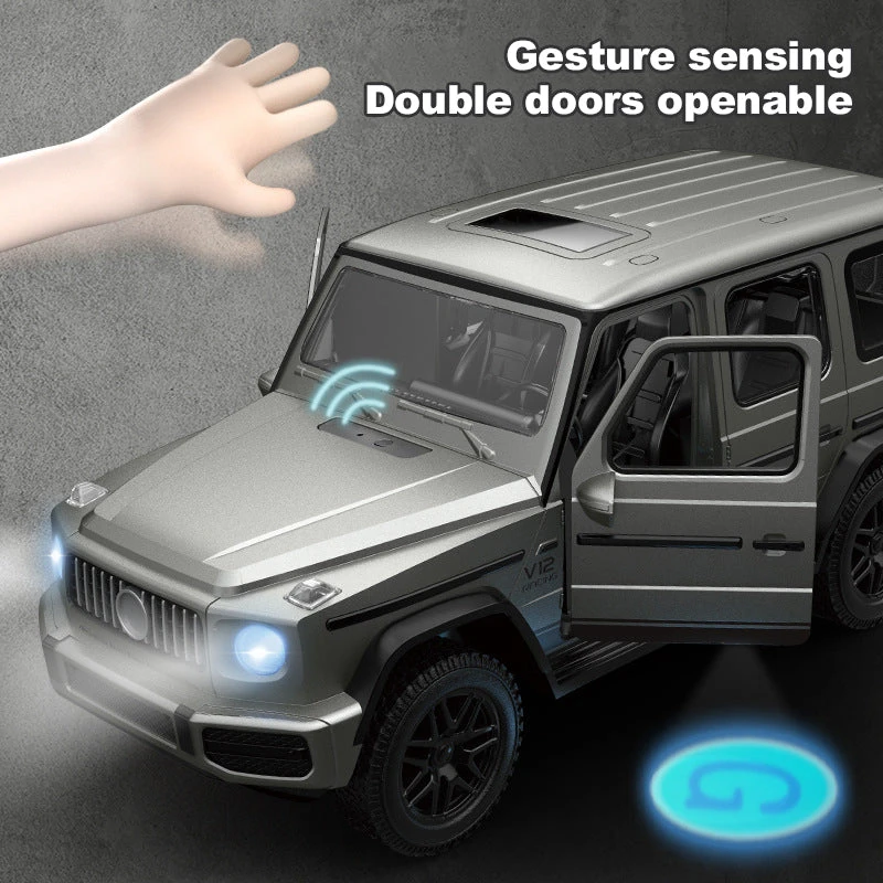 1/14 RC Off-road Truck 2.4G RC Car Gesture Sensor Door Climbing Vehicle With Led Light 4 1/14 RC Off-road Truck 2.4G RC Car Gesture Sensor Door Climbing Vehicle With Led Light - Image 4